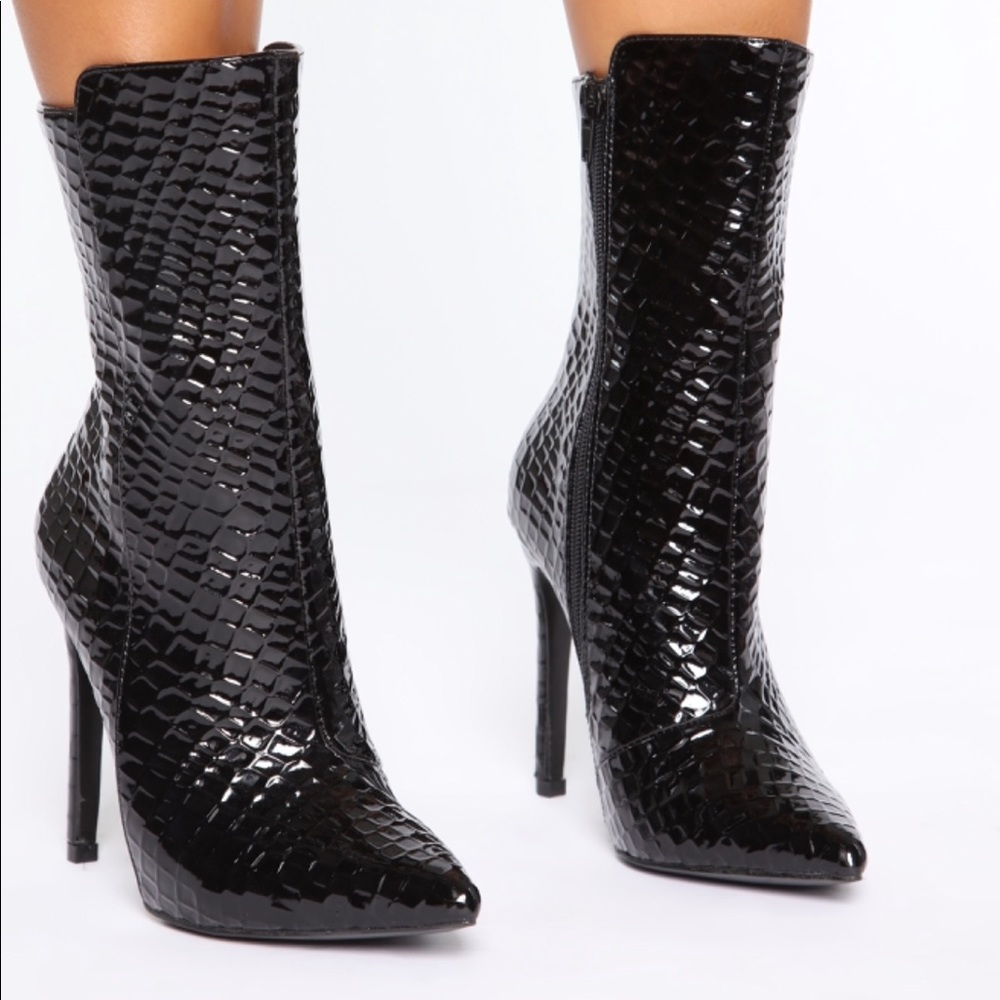 Black Booties